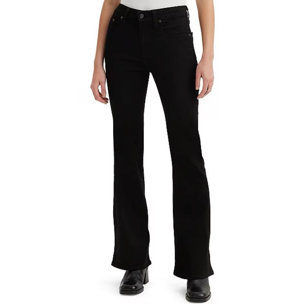 Levi’s 726 High Rise Flare Black size 31 x 30